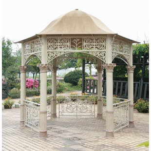Go to store & view more images Odyssey 12 Ft. W x 12 Ft. D Aluminum Patio Gazebo by Art Frame Direct