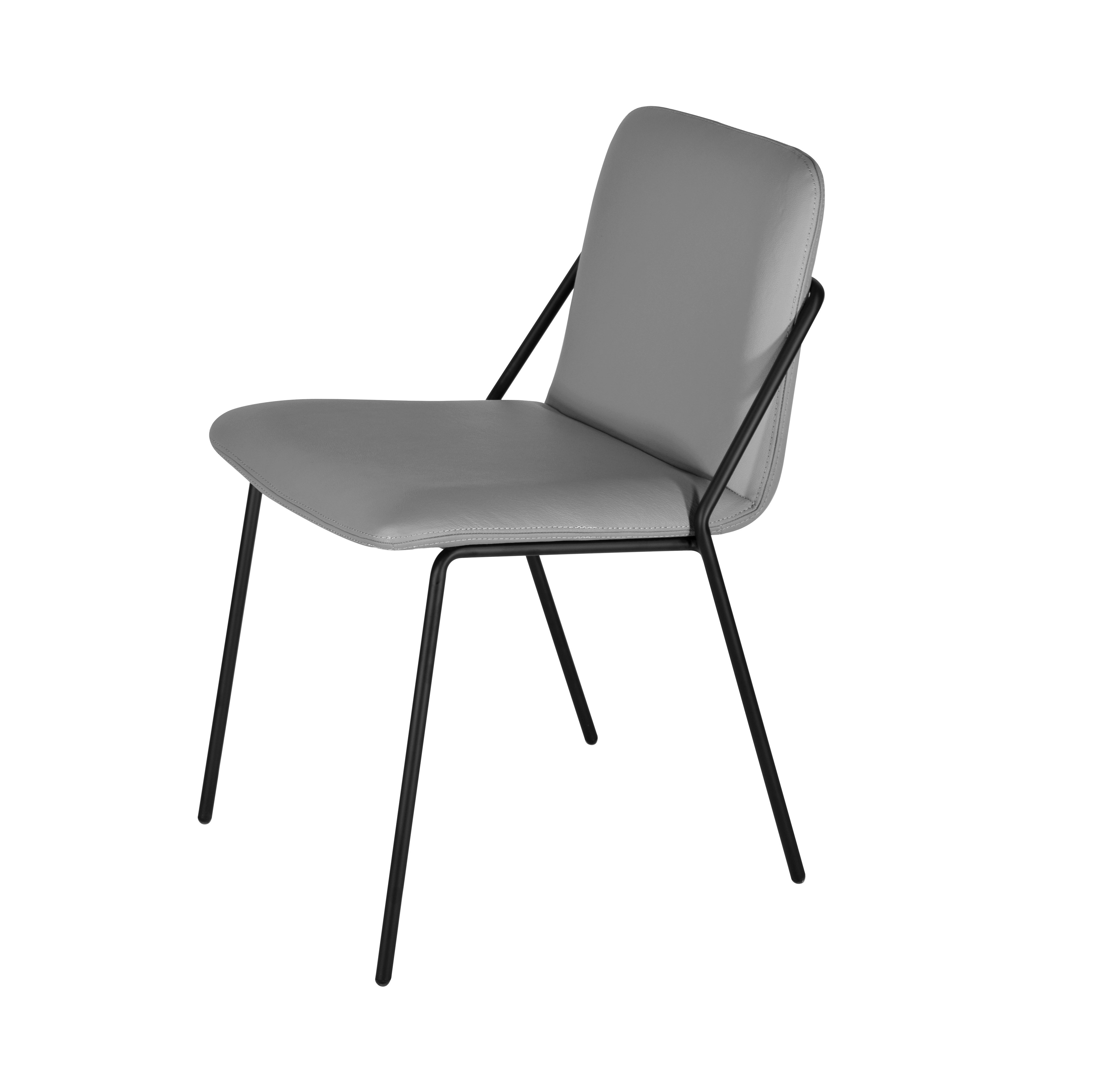 M A D Furniture Sling Eco Leather Upholstered Dining Chair M A D Furniture Sling Eco Leather Upholstered Dining Chair Reviews Wayfair