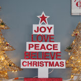 Christmas Wooden Porch Signs Wayfair