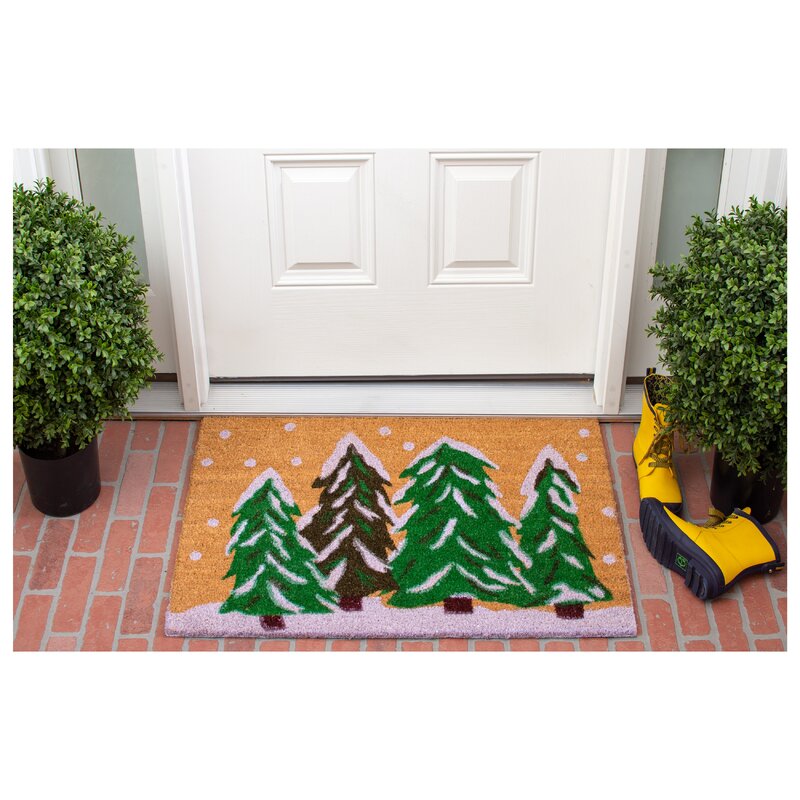 Winter Wonderland Non Slip Outdoor Door Mat Reviews Joss Main