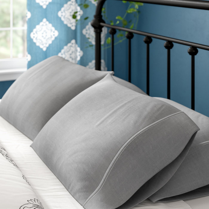 Bedding 2 Pcs Travel Size Pillowcases Soft 1800 Microfiber Pillow