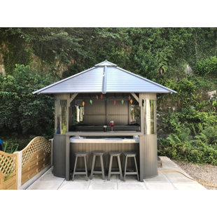 Gazebos Canopies Pop Up Wall Mounted Wayfair Co Uk Grady 3 X 3m Patio Gazebo