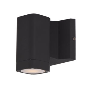 Leilla Modern 1-Light Metal Shade Outdoor Sconce