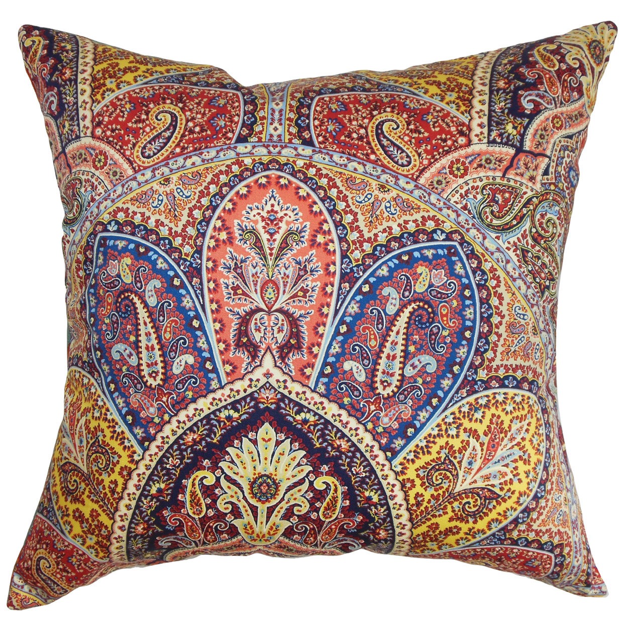 The Pillow Collection Lehana 100 Cotton Zipper Sham Wayfair