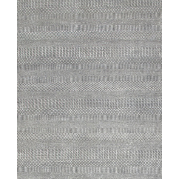 Pasargad Hand Knotted Wool And Rayon From Bamboo Silk Light Grey Pasargad Hand Knotted Wool And Rayon From Bamboo Silk Light Grey Area Rug Wayfair