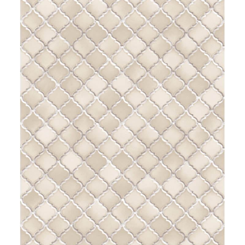Alcott Hill Clive Modern Geometric Stone Wood 33 L X 21 W
