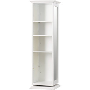 Rotating Mirror Cabinet Wayfair Rob Swivel Storage Accent Cabinet