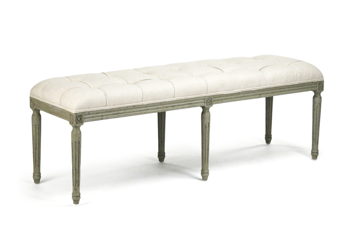 Zentique Inc Louis Upholstered Bedroom Bench Reviews Wayfair - Defaultname zentique inc louis upholstered bedroom bench reviews wayfair - defaultname