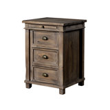 Huntingdon 3 Drawer Nightstand by Loon Peak®