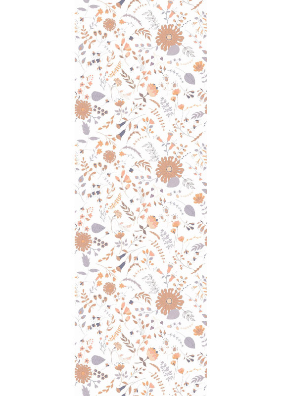 Alexis Removable Bohemian Flower 4 17 L X 25 W Peel And Stick