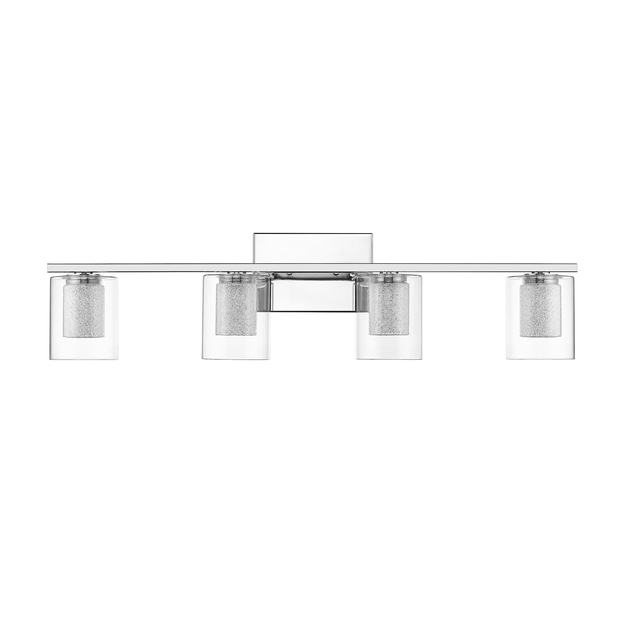 Ove Decors Avery 4 Light Dimmable Led Chrome Vanity Light Wayfair