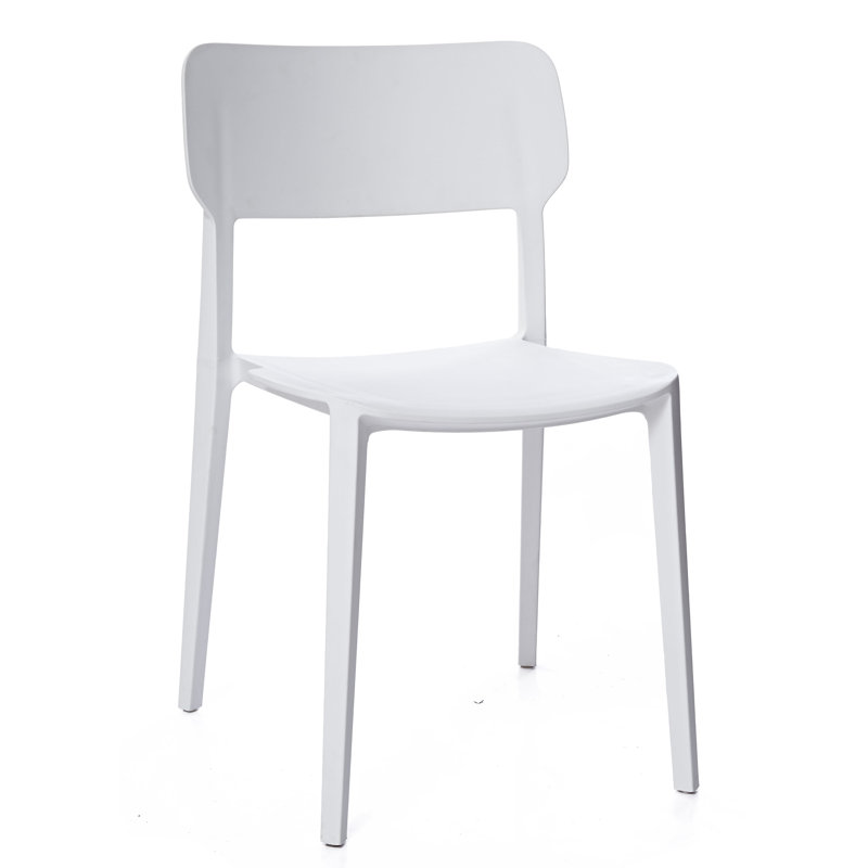 Ivy Bronx Gourley Modern Stackable Dining Chair Wayfair Gourley Modern Stackable Dining Chair
