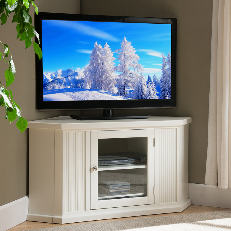 Charlton Home Tucci Corner Tv Stand For Tvs Up To 50 Reviews