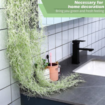 3 Packs Artificial Fake Moss Faux Lichen Plant for Patio Home Garden Decor 