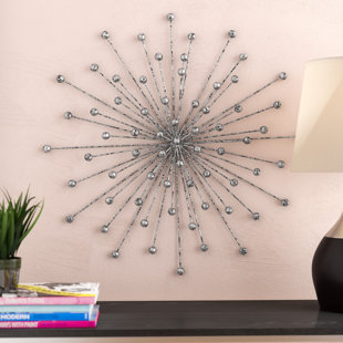 Silver Burst Wall Decor Wayfair Burst Wall Décor