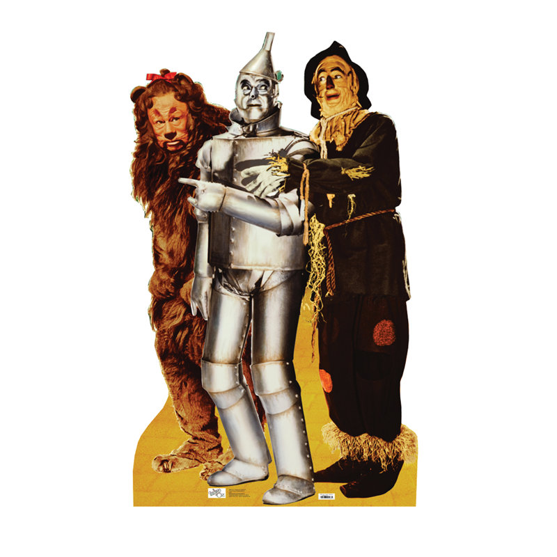 Advanced Graphics The Wizard Of Oz Lion Tinman And Scarecrow Cardboard Stand Up Reviews Wayfair