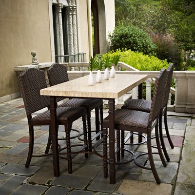 San Marco Counter Height Dining Set Peak Season Inc