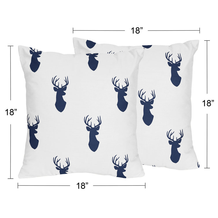 deer accent pillows