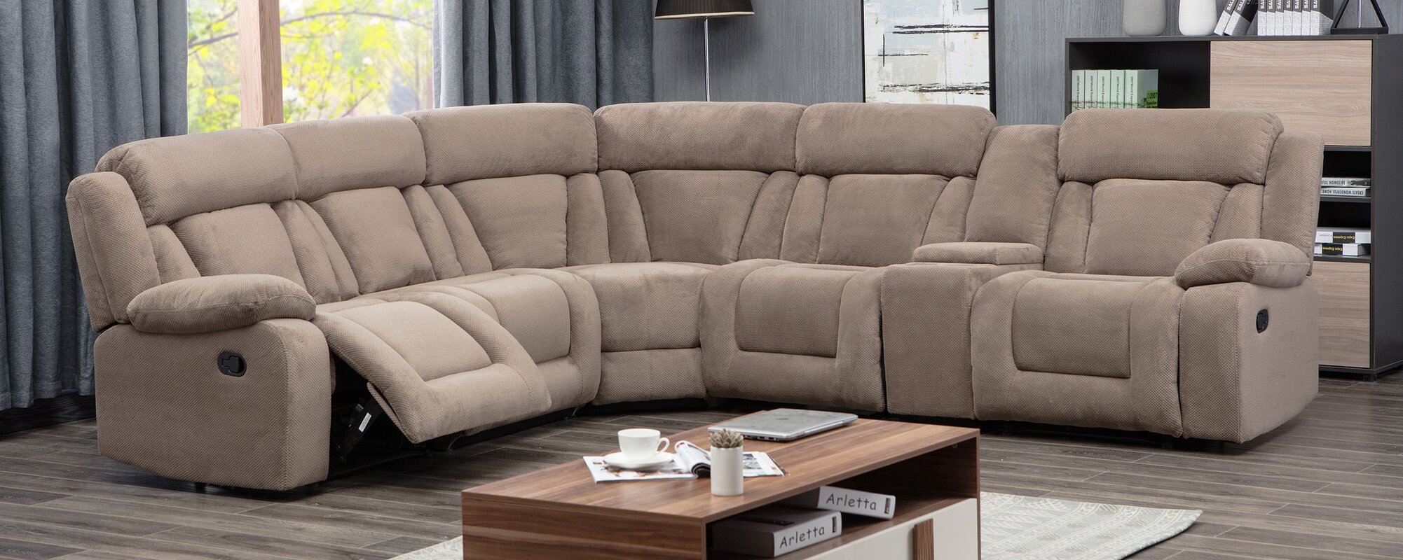 Herald Square Reclining Sectional Sofa