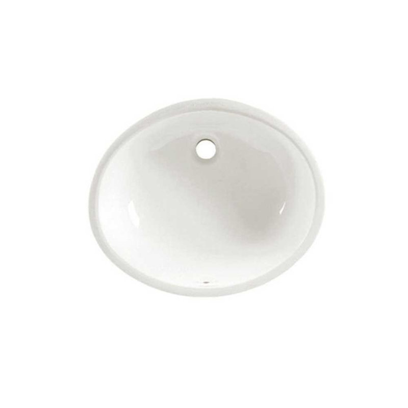 American Standard Ovalyn Vitreous China Oval Undermount Bathroom Sink With Overflow Reviews Wayfair