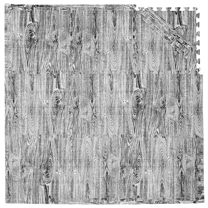 tadpoles wood grain playmat