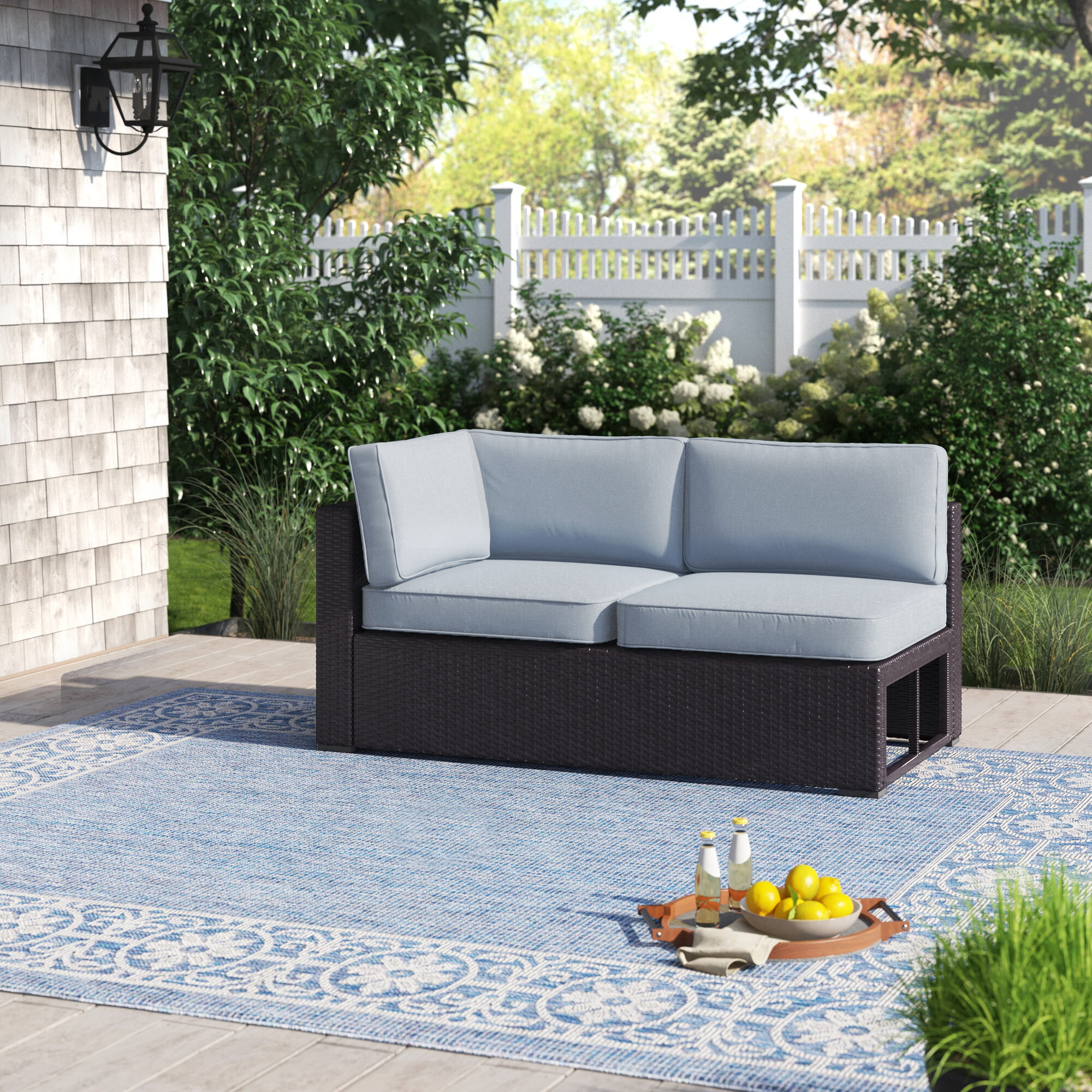 garden corner loveseat