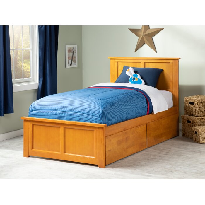 Keiko Extra Long Twin Storage Platform Bed