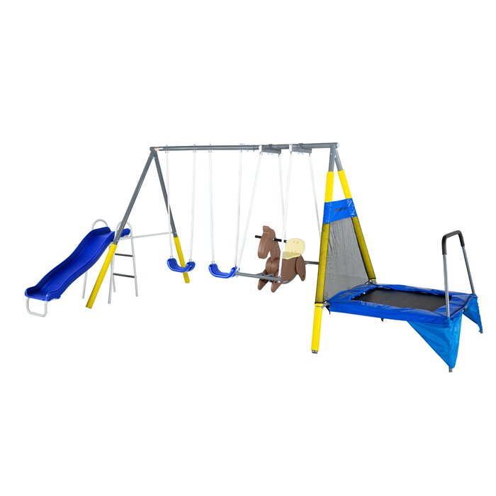 Bridgeport Metal Swing Set