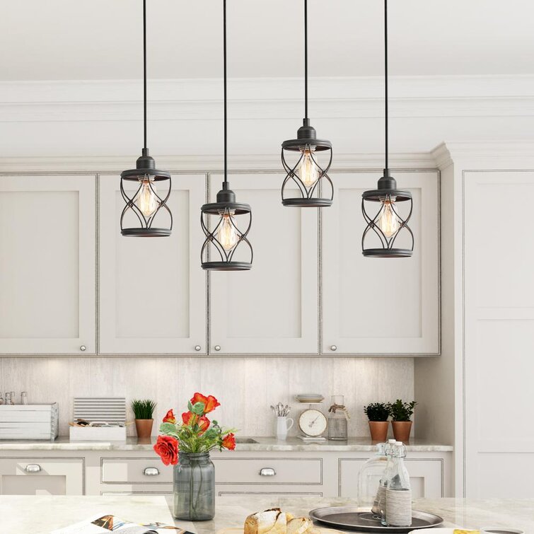 modern geometric pendant light