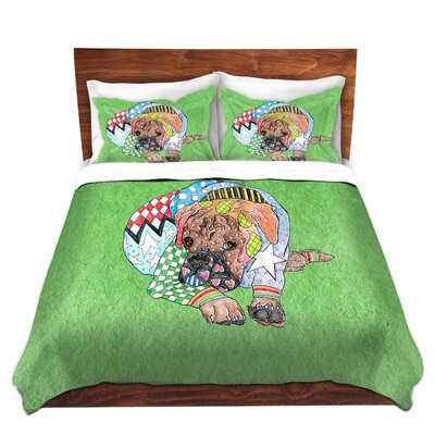 Shipe Marley Ungaro Boxer Dog Duvet Cover Set Ebern Designs Size 1