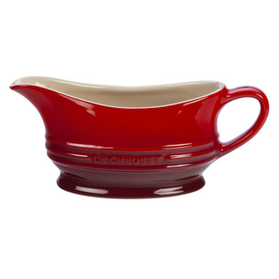 Le Creuset Stoneware Gravy Boat Le Creuset Color Cerise