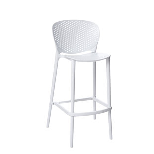 Go to store & view more images Latitude Run Londono Stackable Bar Stool (Set of 4)