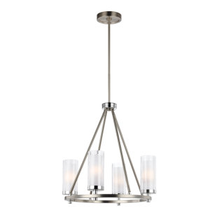 Best Mikolas 4-Light Shaded Chandelier By Brayden Studio Ceiling Lights Mikolas 4-Light Shaded Chandelier By Brayden Studio Ceiling Lights