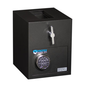 Mini Rotary Hopper Depository Safe with Electronic Lock by