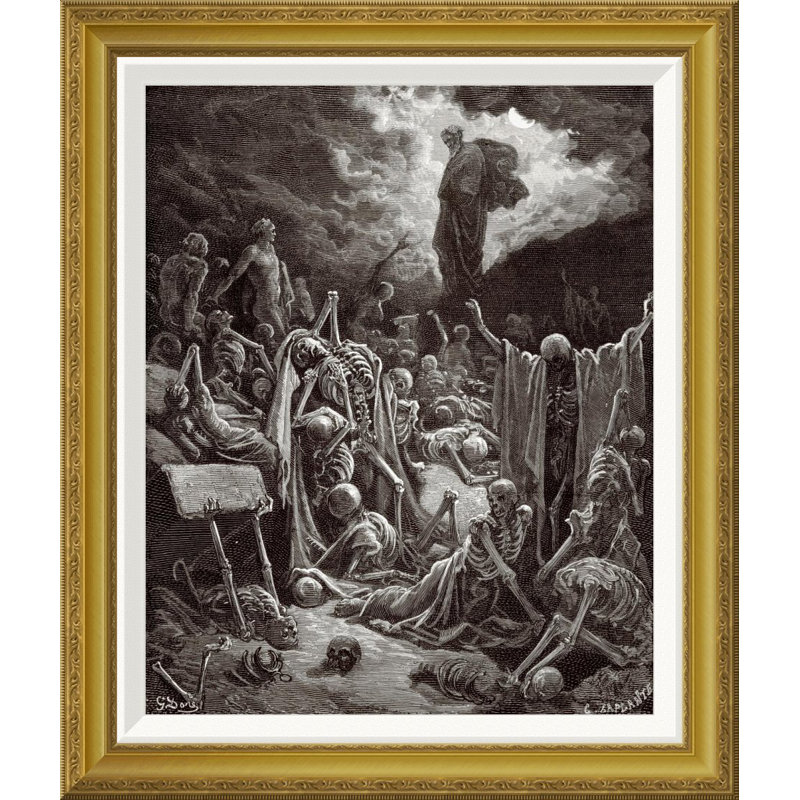 Global Gallery The Visions Of Ezekiel The Vision Of The Valley