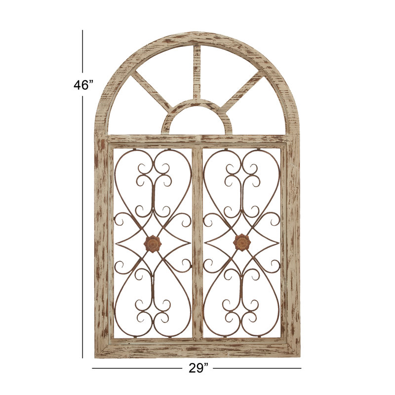 Laurel Foundry Modern Farmhouse Wood And Metal Wall Decor