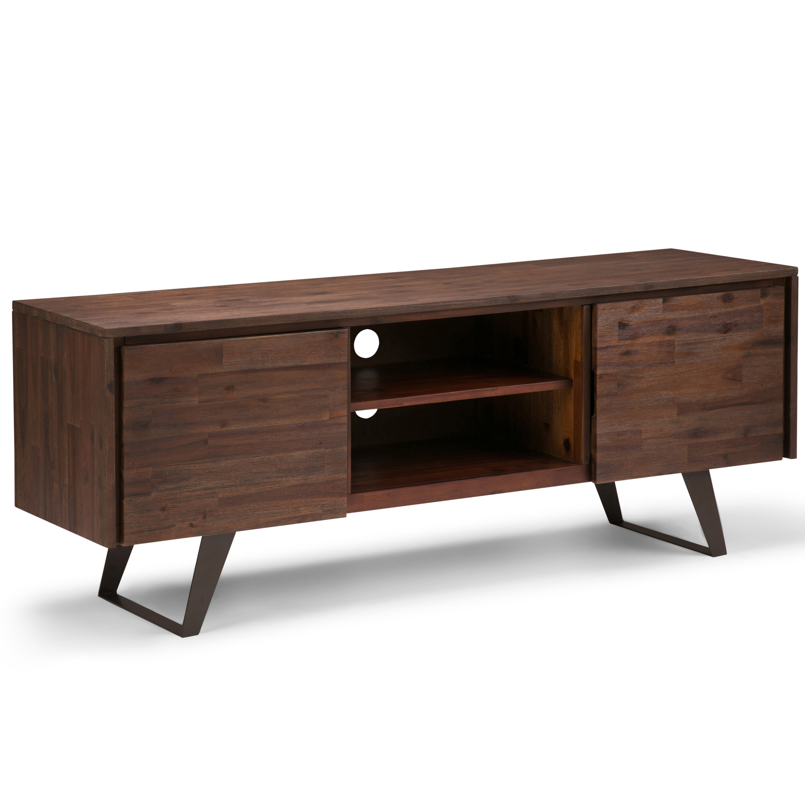Union Rustic Elle Solid Wood Tv Stand For Tvs Up To 70 Inches Reviews Wayfair