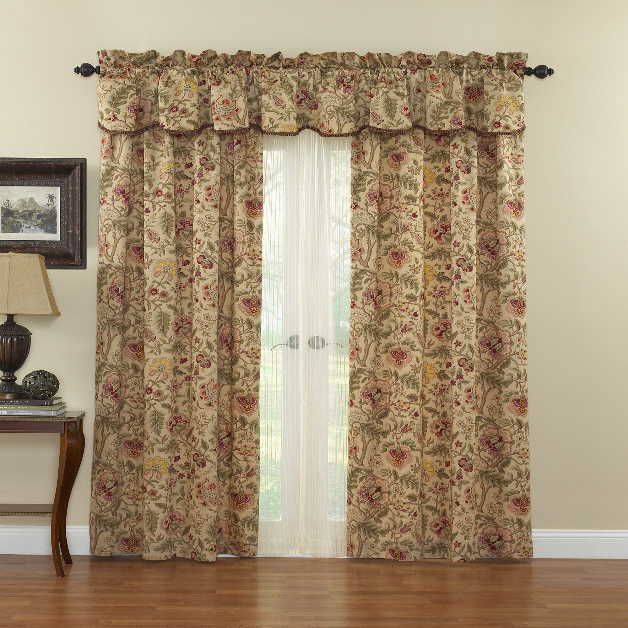 Waverly Imperial Dress 100 Cotton Room Darkening Curtain Panel   Imperial Dress 100 Cotton Room Darkening Curtain Panel 