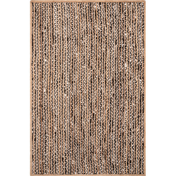 Bay Isle Home Kearny Power Loom Brown Rug Reviews Wayfair Co Uk