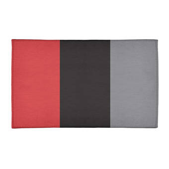 East Urban Home Nhs National Hockey Stripes Royal Blue Area Rug Wayfair