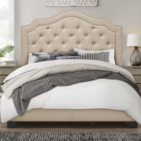 Andover Mills™ Alayah Tufted Upholstered Low Profile Standard Bed ...