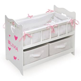 doll crib and changing table