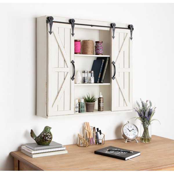 Barn Door Wall Cabinet Wayfair
