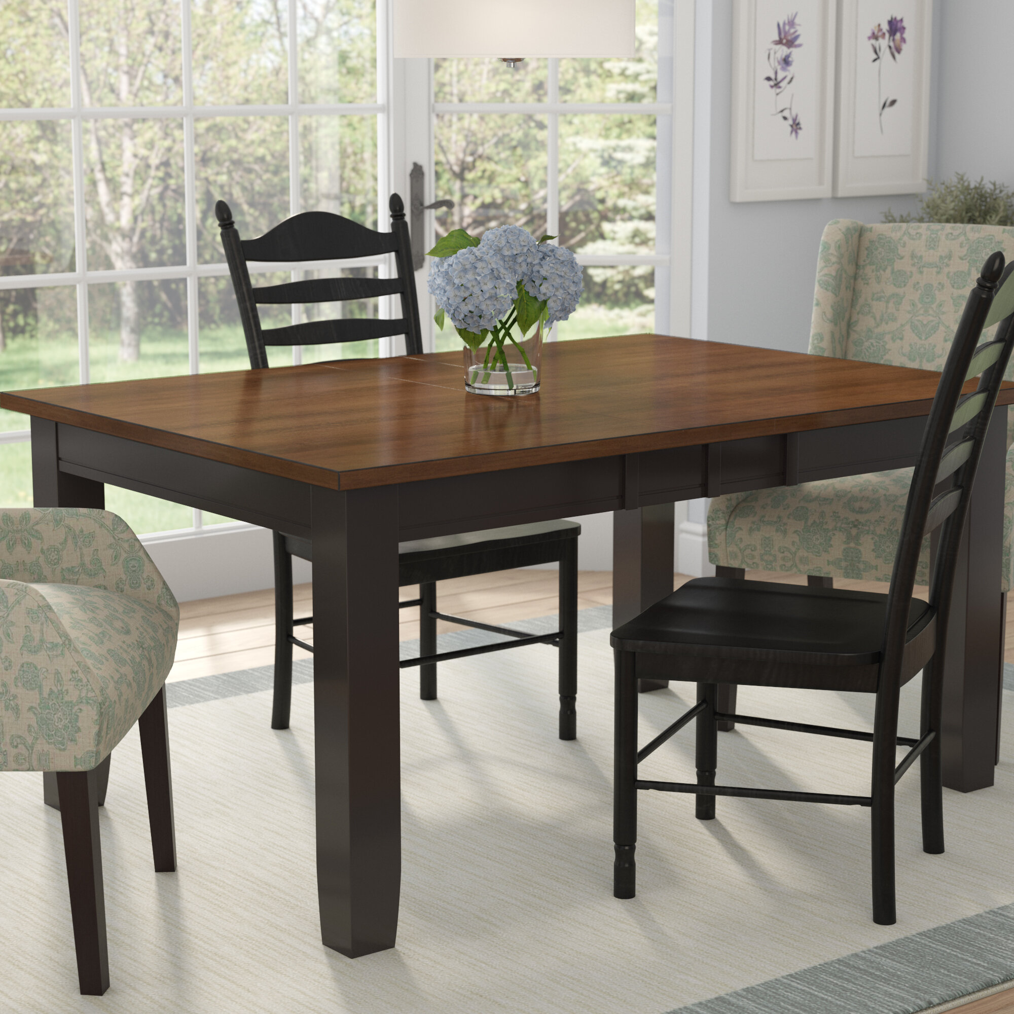 extendable dining room table