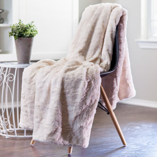 Hug /& Confortable moelleux fourrure jeté de luxe Couverture Canapé Lit chaud Assorti Housse de coussin