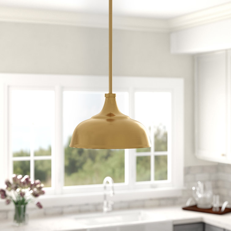 Light Single Dome Pendant 