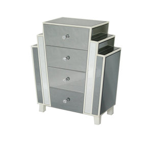 Charlotte Art Decor 4 Drawer Accent Chest