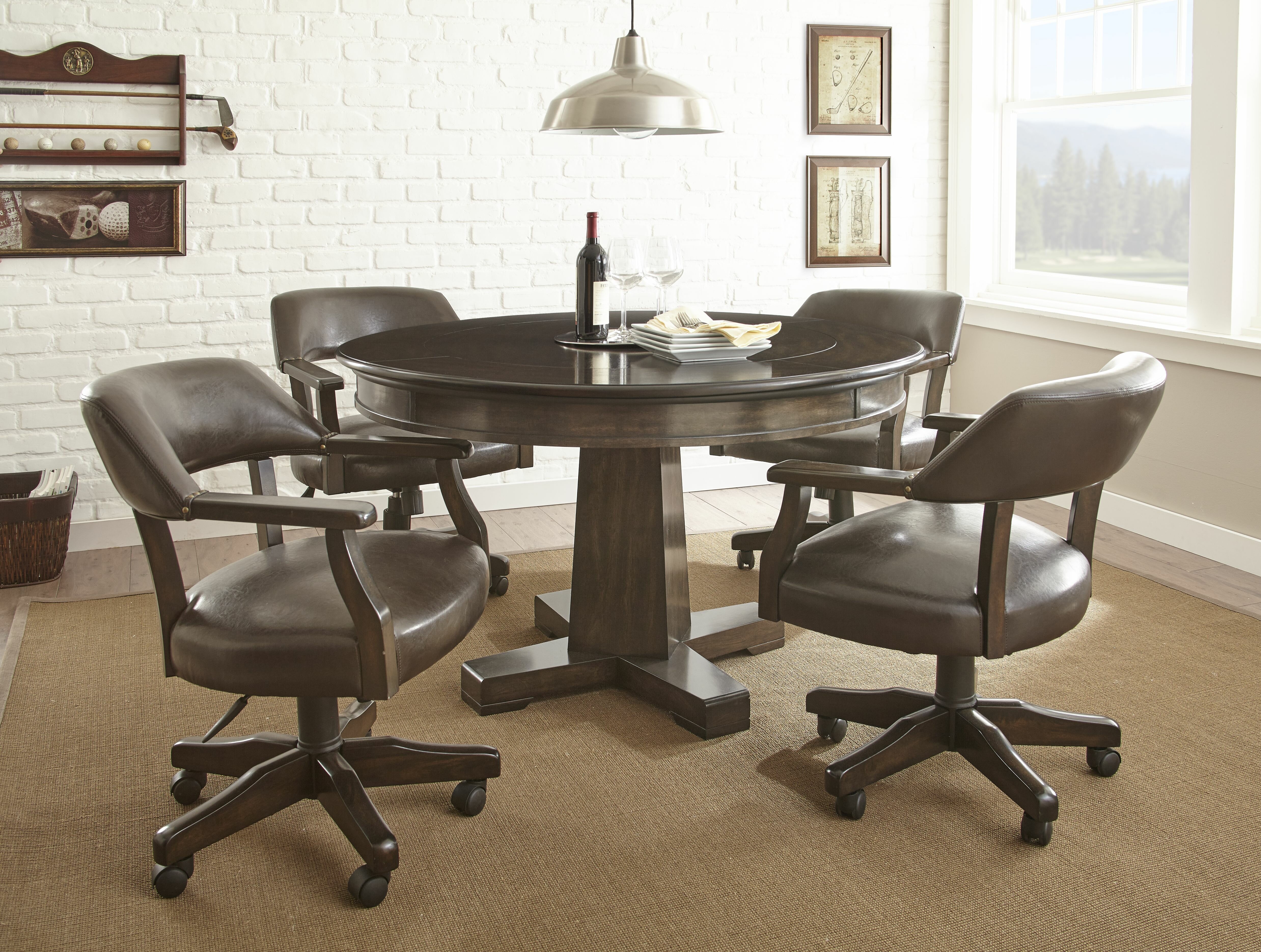 wayfair game table chairs