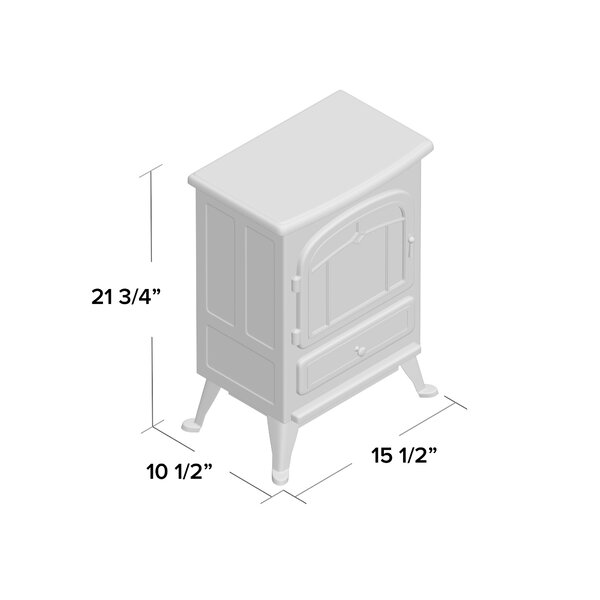 Manor 16,25'' W Elektrischer Kamin