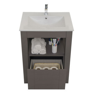 Linebath 61 cm Waschtisch Pure